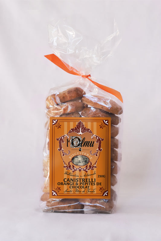 Canistrelli Orange et Pépites de Chocolat